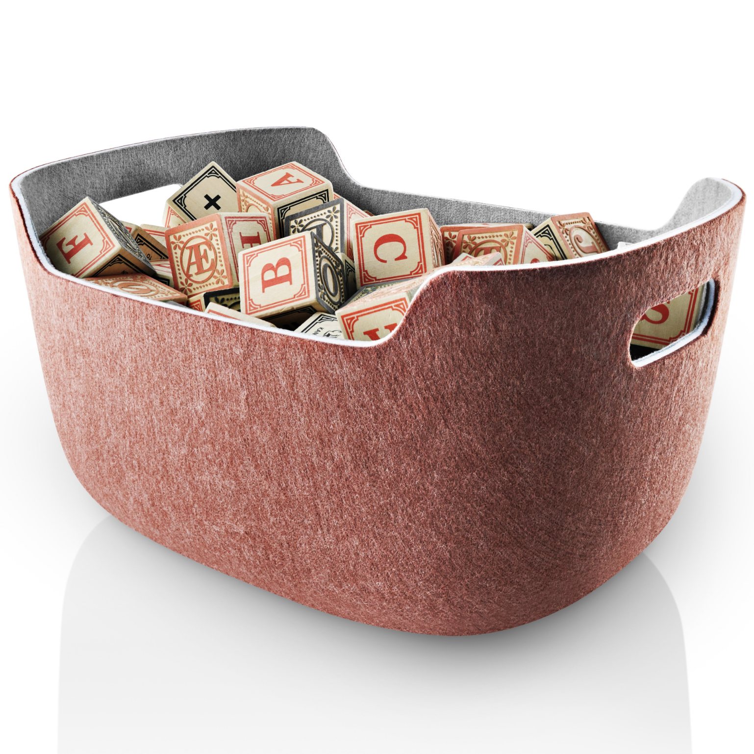 215669 2 ulozny kos tidy 40 x 22 cm kastanova plast eva solo