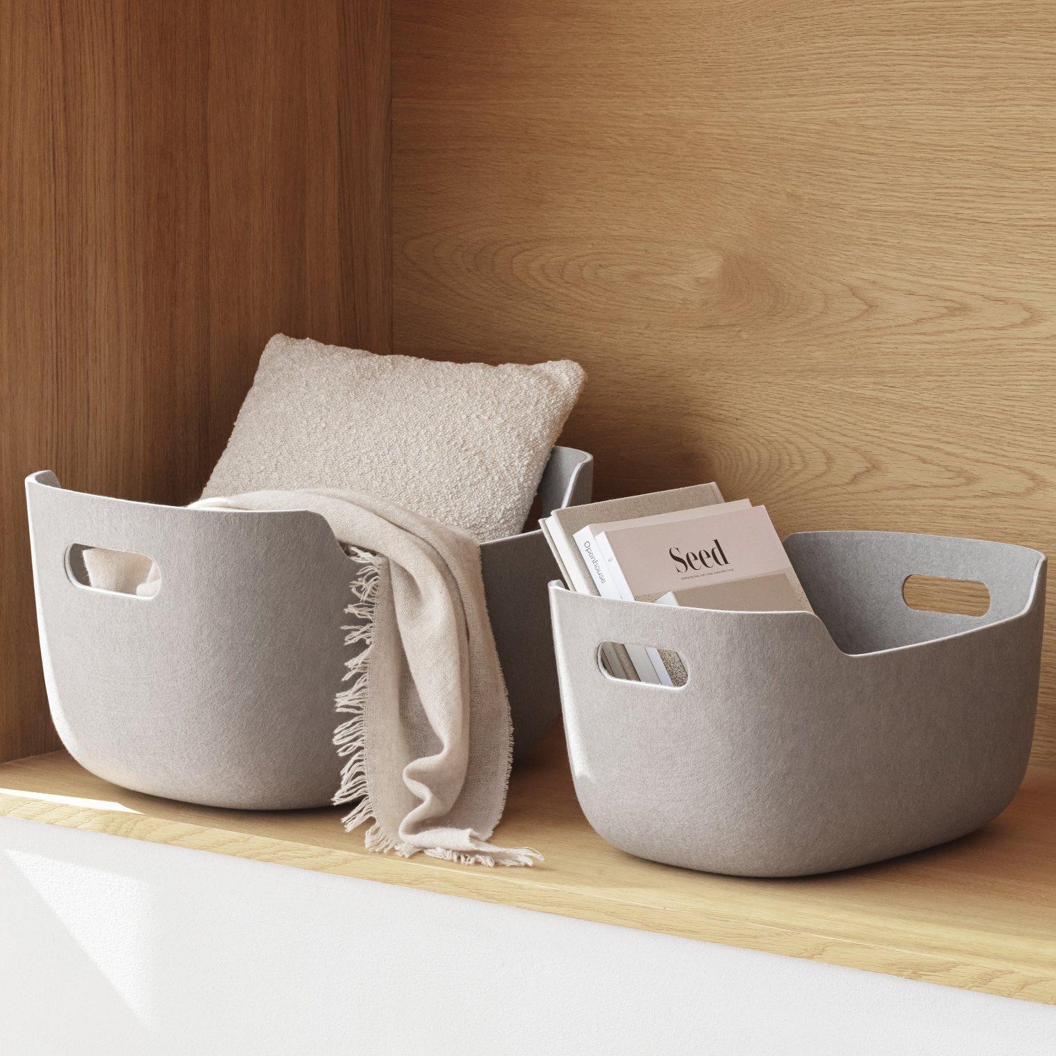 215678 1 ulozny kos tidy 40 x 22 cm seda plast eva solo