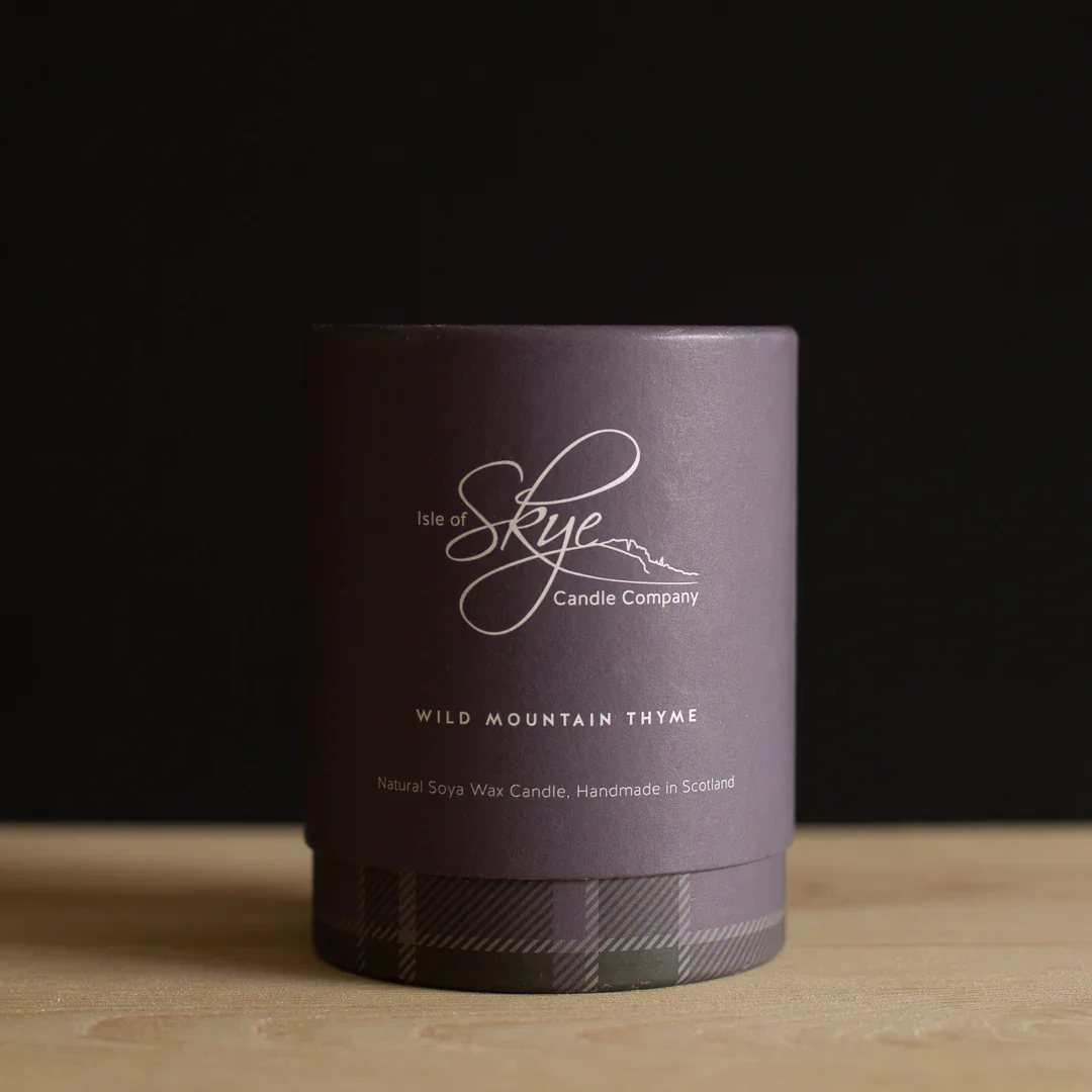 216044 2 vonna svicka wild mountain thyme doba horeni 45 hodin isle of skye candle company