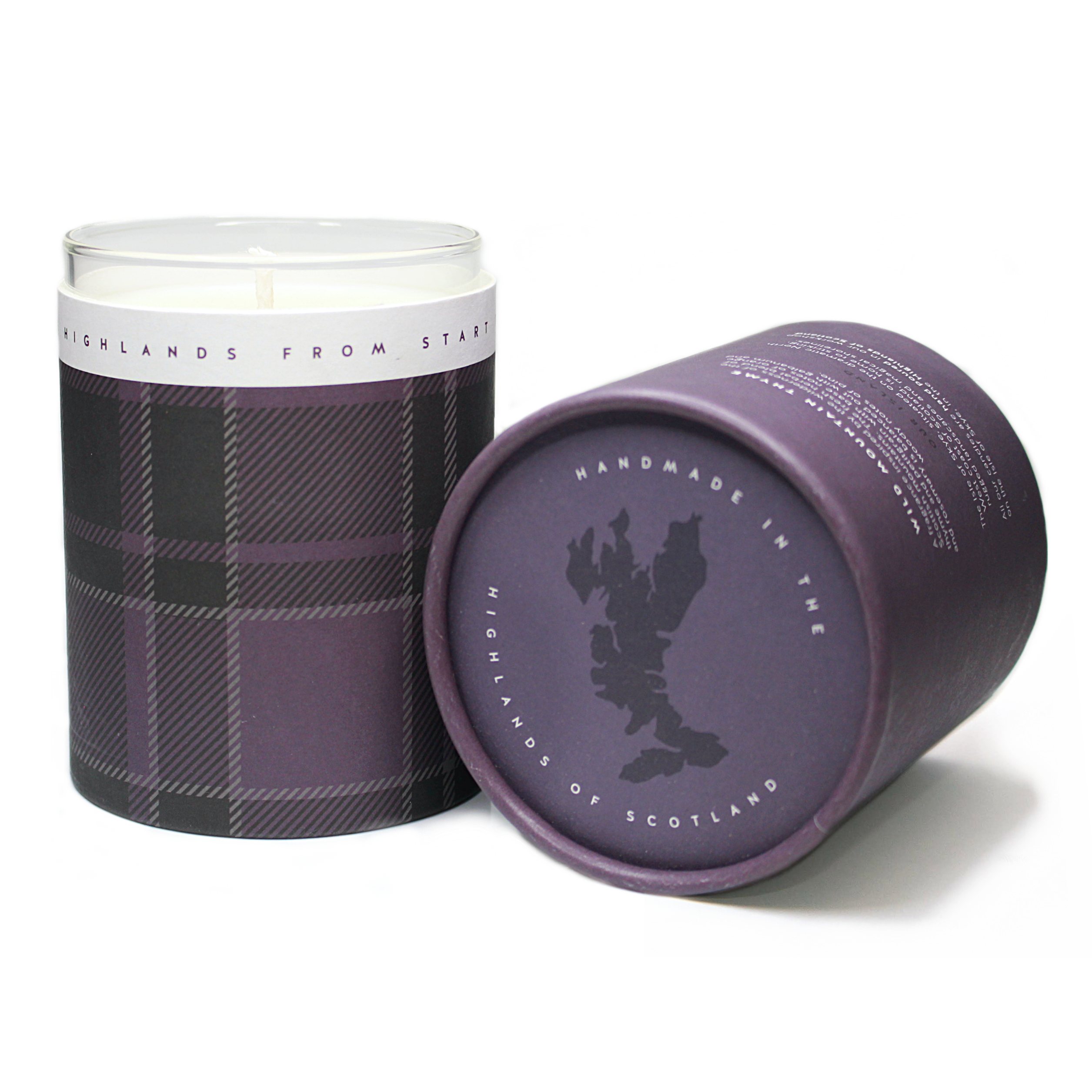 216044 7 wild mountain thyme large candle open