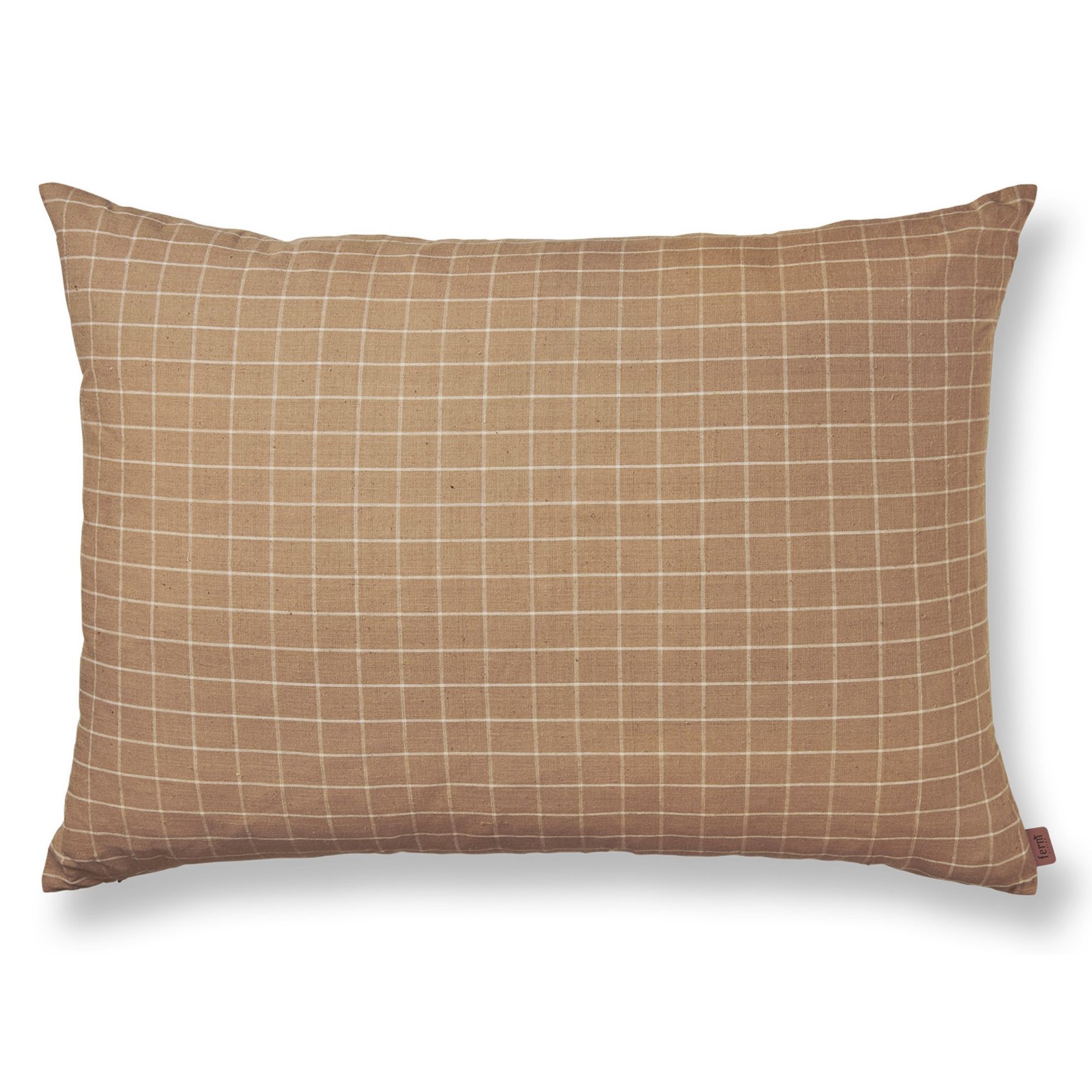216839 dekoracni polstar 80 x 60 cm kostky hneda hneda bavlna ferm living