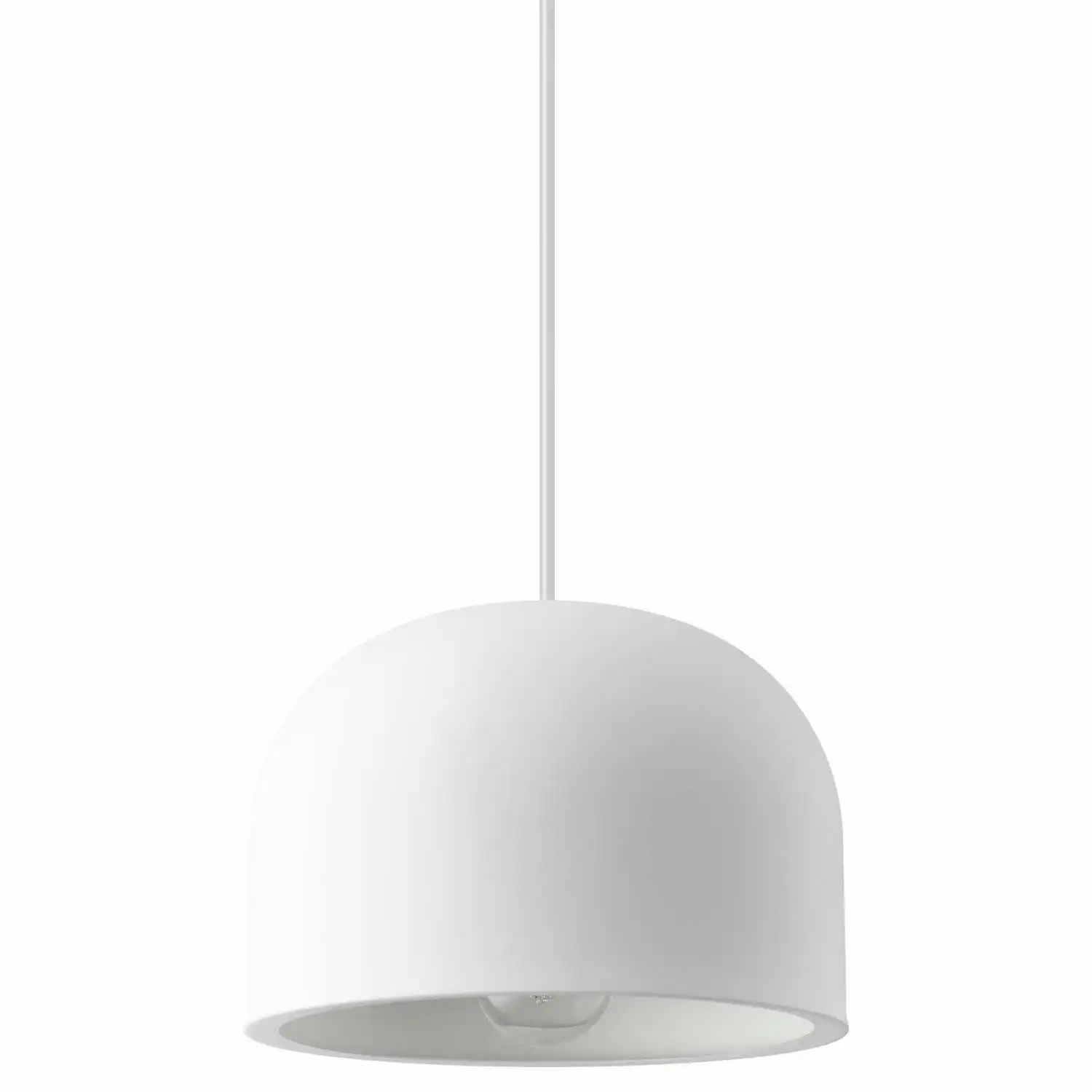 217013 zavesna lampa quay 22 cm bila ocel eva solo
