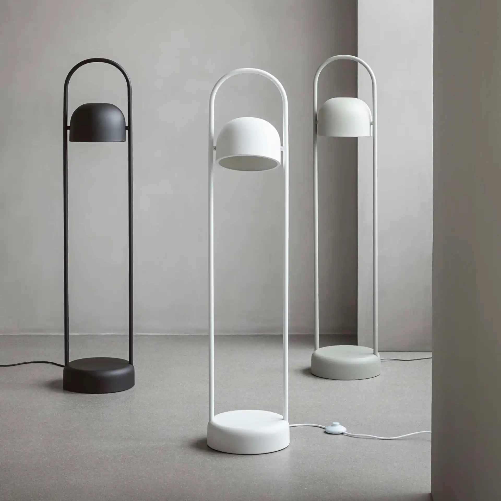 217052 1 stojaci lampa quay 121 cm zelena ocel eva solo