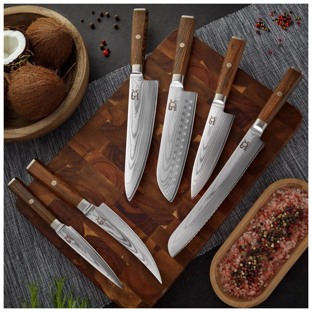 217226 4 santoku nuz sok cocobolo white damascus 18 cm hneda dellinger