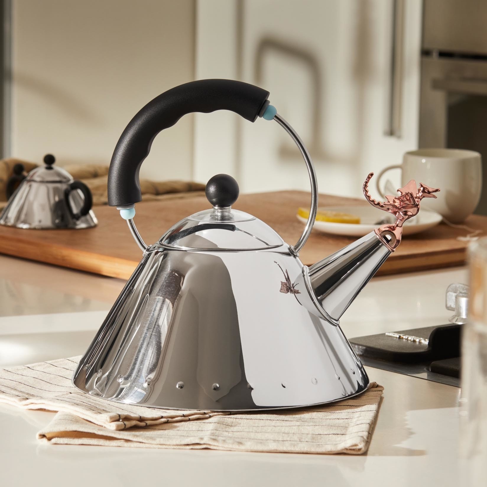 218867 1 varna konvice 9093 tea rex 2 l stribrna cerna nerezova ocel alessi
