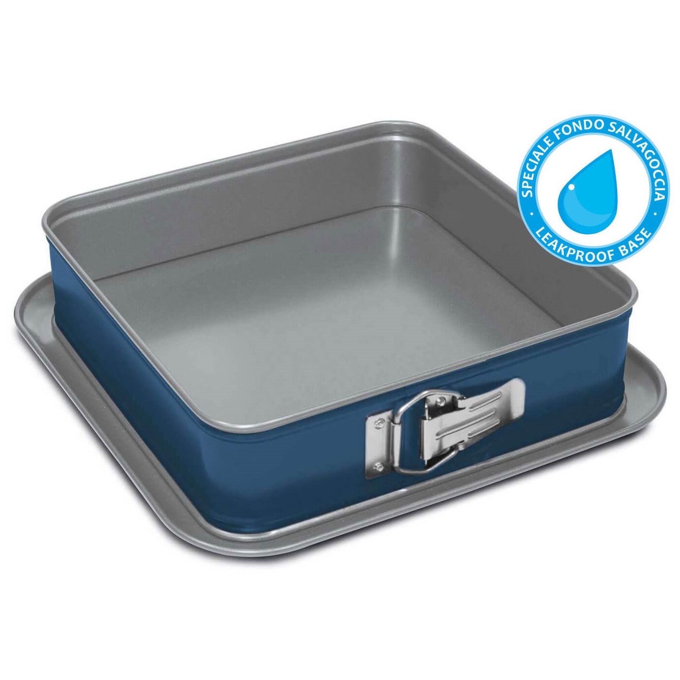 204798 forma na kolac xbake 24 x 24 cm modra ocel guardini