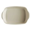 Ugnsform 29 x 19 cm, gräddvit, lera, Emile Henry