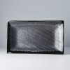 Serveringsfat MATT BLACK 33 x 19 cm, MIJ