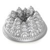 Bakform PINE FOREST, silver, Nordic Ware