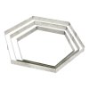 Bakring HEXAGON 10 CM, de Buyer