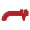 Knivslip TWIN SHARP, röd, Zwilling