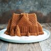 Bakform GINGERBREAD HOUSE, silver, Nordic Ware
