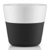 Mugg 230 ml, set i 2 delar, med silikonöverdrag, kolsvart, Eva Solo