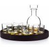 Serveringsbricka MIRRORED 38 cm, bar, brun, Liiton