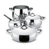 Kastrullset MAMI, 7 st, rostfritt stål, Alessi