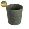 Plastmugg CONNECT, set i 4 delar, 190 ml, naturlig askgrå, Koziol