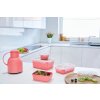 Köksförvaringsburk MASTER SEAL COLOUR EDITION N1030910 , set i 4 delar, korall röd, plast, Tefal