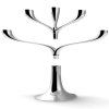 Hållare för middagsljus CANDELABRA 30 cm, silver, Philippi