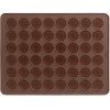 Franska macaron-bakmatta 40 cm, brun, silikon, Lékué