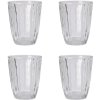 Vattenglas GROOVE, set i 4 delar, 200 ml, Nicolas Vahé