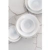 Middagstallrik ICE WHITE 24,5 cm, MIJ
