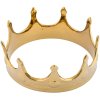 Heminredning MEMORABILIA MY CROWN 18,5 cm, guld, porslin, Seletti