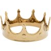 Heminredning MEMORABILIA MY CROWN 18,5 cm, guld, porslin, Seletti