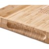 Skärbräda CUT&CARVE PLUS L 40 x 30 cm, brun, bambu, Joseph Joseph