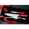 Knivset RED SPIRIT, 3 st, F.Dick