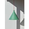 Pendellampa YAMA, grön, Hübsch