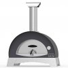 Pizzaugn för utomhusbruk CIAO, silvergrå, Alfa Forni