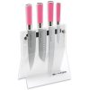 Knivset PINK SPIRIT, 5 st, med magnetstativ, F.DICK
