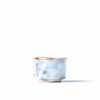 Sake-kopp, 50 ml, vitt moln, MIJ
