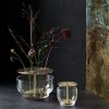 Vas IKEBANA 24 cm, guld, glas, Fritz Hansen