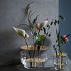 Vas IKEBANA 24 cm, guld, glas, Fritz Hansen