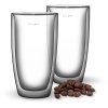 Set med caffé latte-glas Vaso Lamart 380 ml 2 st