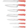 Knivar i block CLASSIC COLOUR , set i 8, korallpersika, Wüsthof