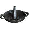 Vertikal bakform svart Staub