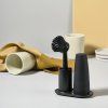 Diskset SINGLES, med silikondispenser, set i 4 delar, svart, Zone Denmark
