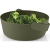 Ångare för mikrovågsugn GREEN TOOL 2 l, grön, glas/plast, Eva Solo