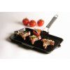 Rektangulär gjutjärnsgrill 34 x 21 cm Staub