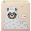 Förvaringslåda för leksaker LLAMA 33 cm, beige, 3 Sprouts