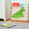 Bokhållare DRAGON 62 cm, beige, 3 Sprouts