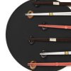 Chopsticks 22,5 cm, rosa, bambu, MIJ