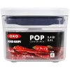 Köksförvaringsburk POP GOOD GRIPS 400 ml, liten fyrkantig, plast, OXO