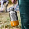 Vattenflaska EXPLORER 650 ml, orange, rostfritt stål, Black+Blum