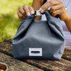 Lunchväska 6,7 l, skiffer, plast, Black+Blum