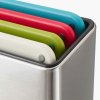 Skärbräda FOLIO ICON 60226 34 x 24 cm, set i 4 delar, plast/rostfritt stål, Joseph Joseph