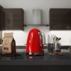 Elektrisk vattenkokare KLF03RDEU 1,7 l, röd, Smeg