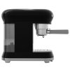 Kaffemaskin med spak ECF01BLEU, svart, Smeg